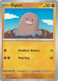 Diglett - 050/165 - Common - Inglés