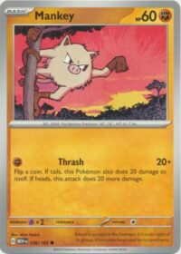 Mankey - 056/165 - Common - Inglés
