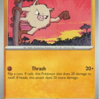 Mankey - 056/165 - Common - Inglés