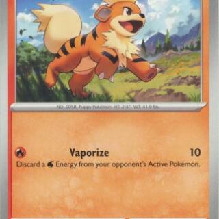 Growlithe - 058/165 - Common - Inglés