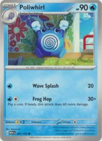 Poliwhirl - 061/165 - Common - Inglés