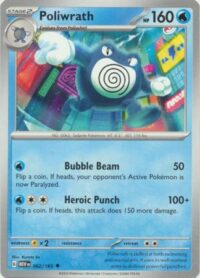Poliwrath - 062/165 - Uncommon - Inglés