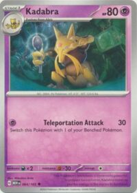 Kadabra - 064/165 - Uncommon - Inglés