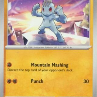 Machop - 066/165 - Common - Inglés