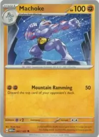 Machoke - 067/165 - Uncommon - Inglés