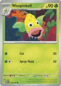 Weepinbell - 070/165 - Common - Inglés