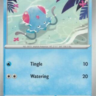 Tentacool - 072/165 - Common - Inglés