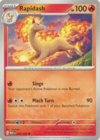 Rapidash - 078/165 - Uncommon - Inglés