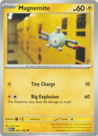 Magnemite - 081/165 - Common - Inglés
