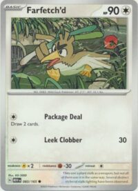 Farfetch'd - 083/165 - Common - Inglés
