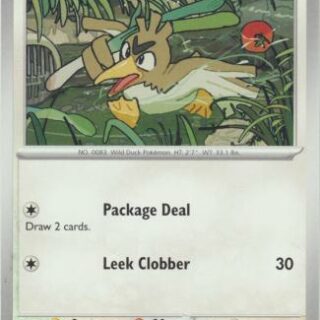 Farfetch'd - 083/165 - Common - Inglés