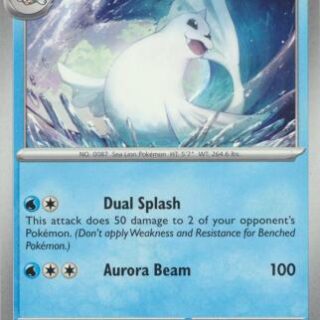 Dewgong - 087/165 - Uncommon - Inglés