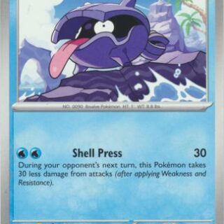 Shellder - 090/165 - Common - Inglés