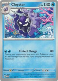 Cloyster - 091/165 - Uncommon - Inglés