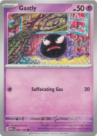 Gastly - 092/165 - Common - Inglés