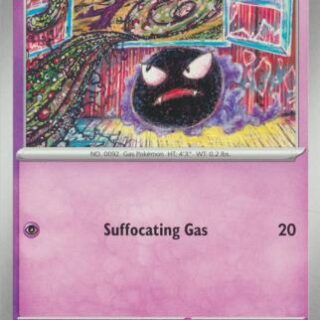 Gastly - 092/165 - Common - Inglés