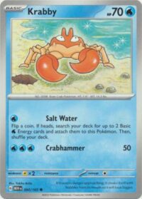 Krabby - 098/165 - Common - Inglés