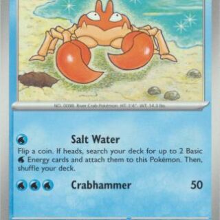 Krabby - 098/165 - Common - Inglés