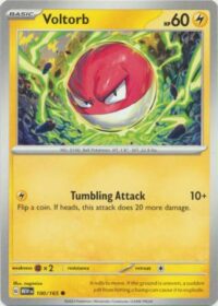 Voltorb - 100/165 - Common - Inglés