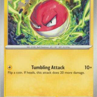 Voltorb - 100/165 - Common - Inglés