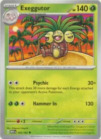Exeggutor - 103/165 - Uncommon - Inglés
