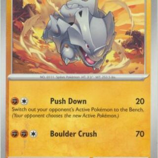 Rhyhorn - 111/165 - Common - Inglés