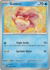 Goldeen - 118/165 - Common - Inglés