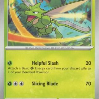 Scyther - 123/165 - Uncommon - Inglés