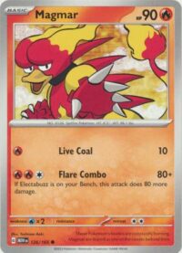 Magmar - 126/165 - Common - Inglés