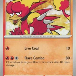 Magmar - 126/165 - Common - Inglés