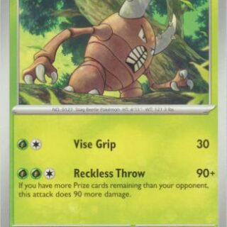 Pinsir - 127/165 - Uncommon - Inglés