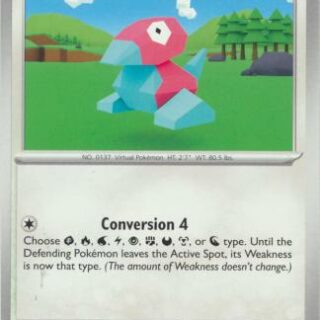 Porygon - 137/165 - Common - Inglés