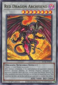 Red Dragon Archfiend - SDCK-EN045 - Ultra Rare 1st Edition - Español
