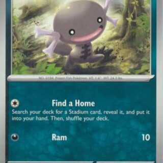 Paldean Wooper - 058/091 - Common - Español