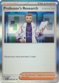 Professor's Research (Professor Turo) - 088/091 - Holo Rare - Español