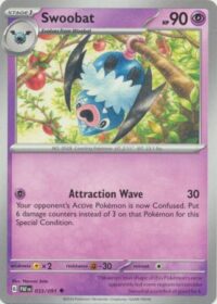 Swoobat - 033/091 - Uncommon - Español