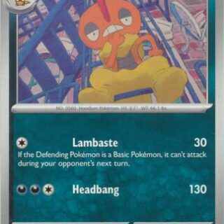 Scrafty - 061/091 - Uncommon - Español