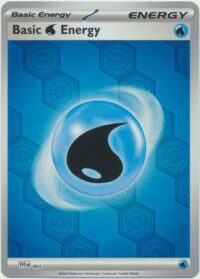 Basic Water Energy - SVE003 - Reverse Holo - Inglés