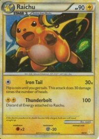 Raichu - 30/30 - Raichu Trainer Kit Holo - Inglés