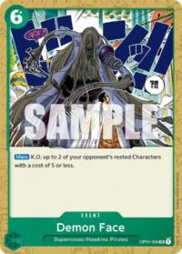 Demon Face - OP01-056 - UC