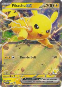 Pikachu ex  -  (Pikachu 60) - Holo Rare - 106