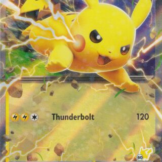 Pikachu ex  -  (Pikachu 60) - Holo Rare - 106