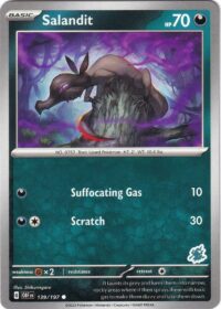 Salandit  -  Darkrai Deck - Uncommon - 139/197