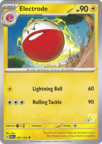 Electrode  -  Pikachu 6 - Uncommon - 067/193