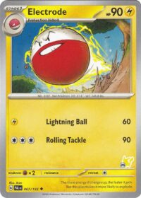 Electrode  -  Pikachu 25 - Uncommon - 067/193
