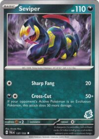 Seviper  -  Darkrai Deck - Uncommon - 137/193