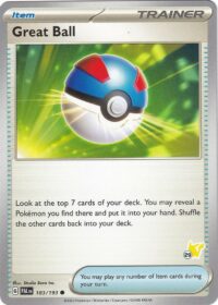 Great Ball  -  Pikachu 29 - Uncommon - 183/193