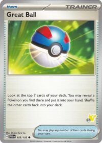 Great Ball  -  Pikachu 57 - Uncommon - 183/193
