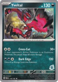 Yveltal  -  Darkrai Deck - Uncommon - 118/182