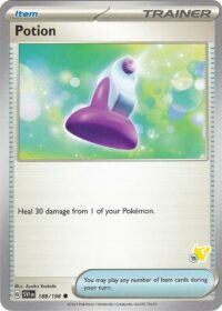 Potion  -  Pikachu 15 - Uncommon - 188/192